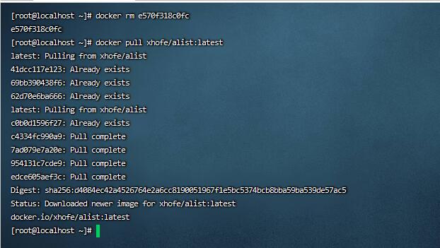 alist如何升级 docker部署如何升级