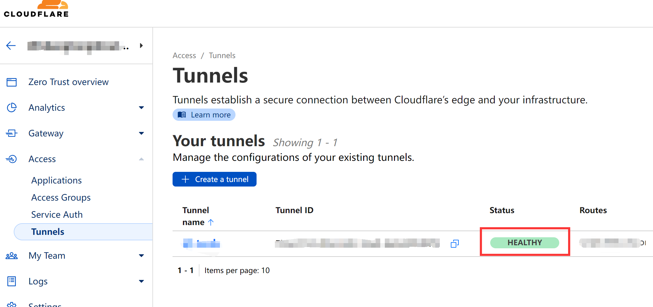 b9e8561ee082f33 如何获取cloudflare tunnel的token,以及设置