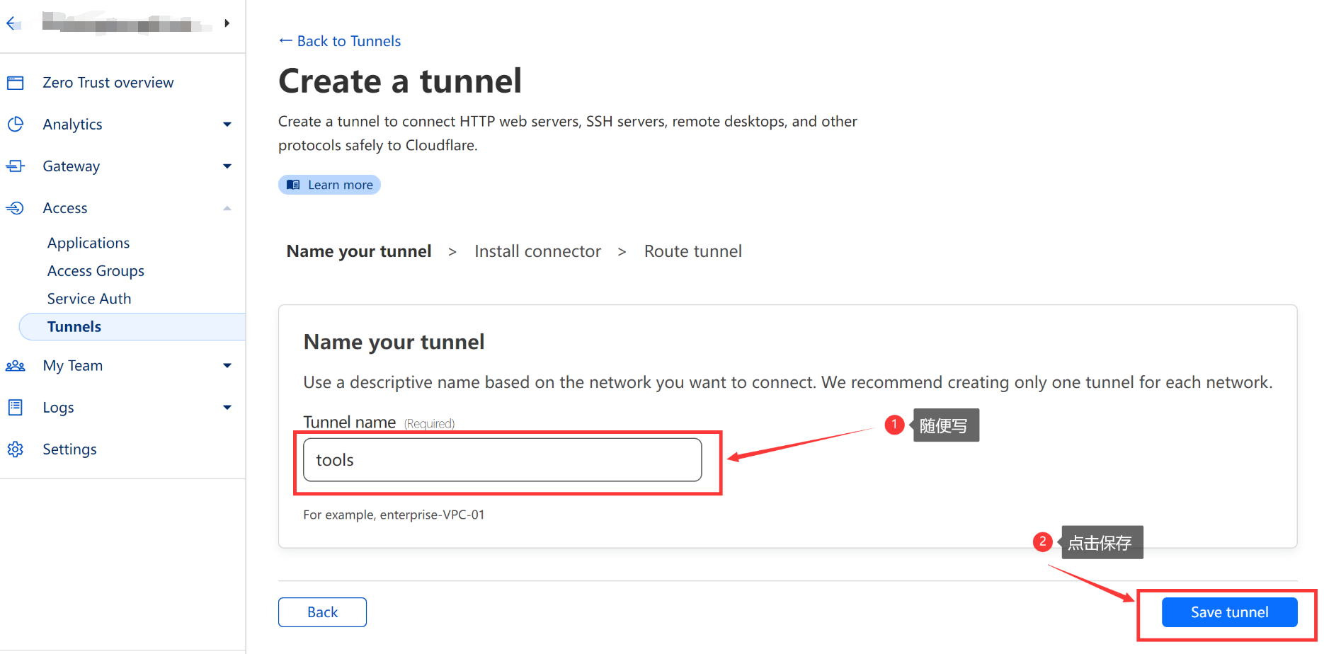 e2e8c272ce7e279 如何获取cloudflare tunnel的token,以及设置